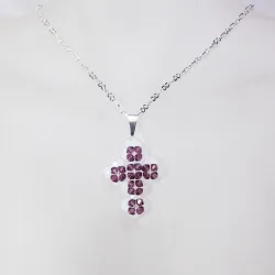Pendant 45cm - Anahita-Silver Chain - Pendant 45cm - Laiton argenté